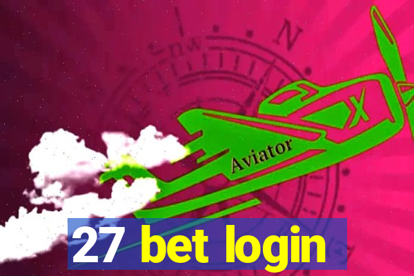 27 bet login